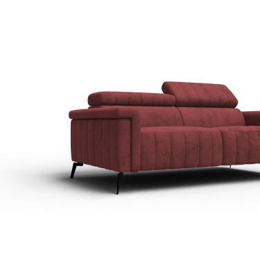 Sofa 3-Sitzer NORDEL, bordeaux