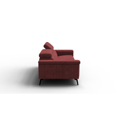 Sofa 3-Sitzer NORDEL, bordeaux