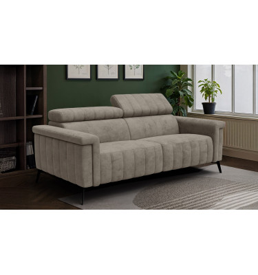 Sofa 3-Sitzer NORDEL, dunkles beige