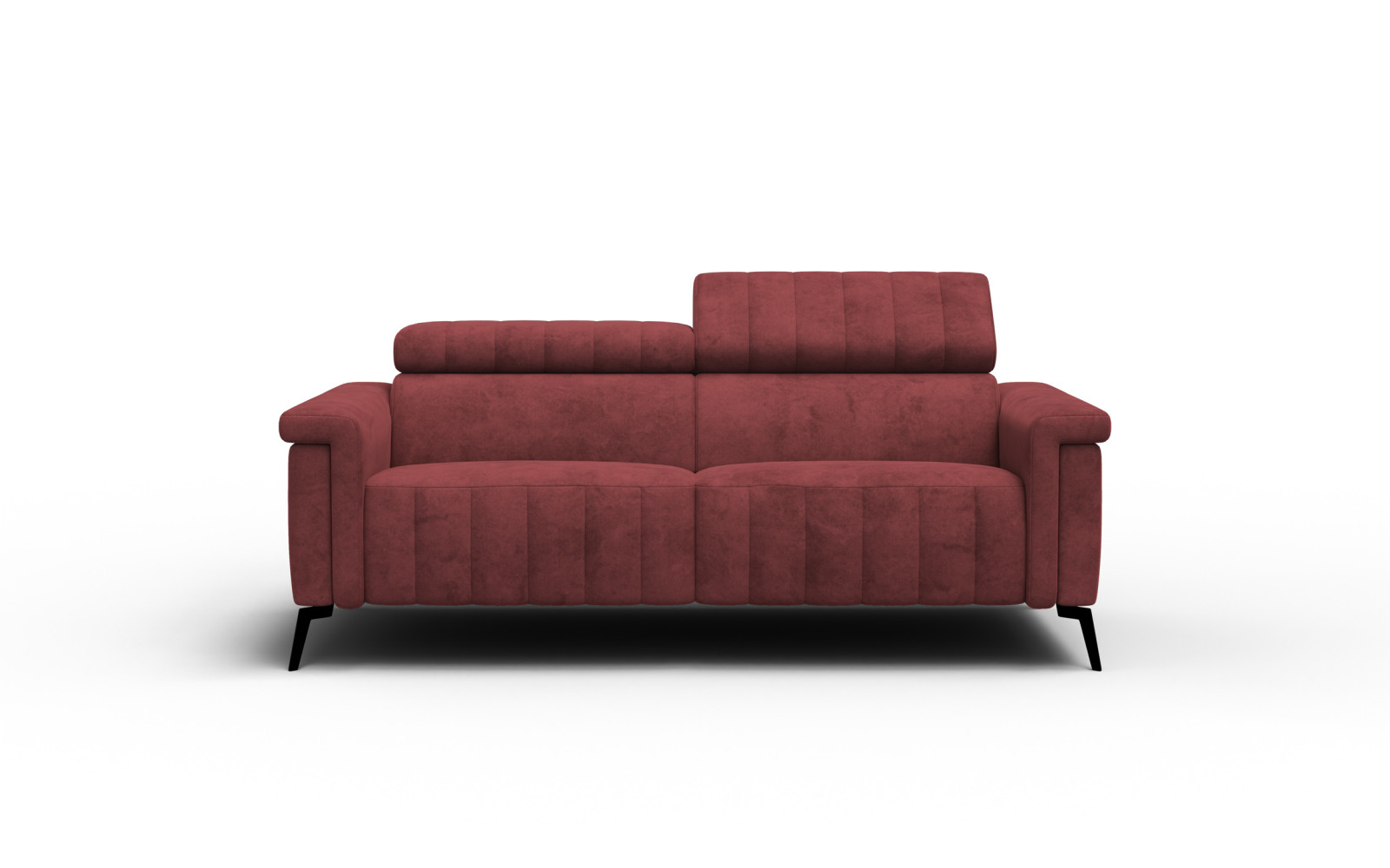 Sofa 3-Sitzer NORDEL, bordeaux