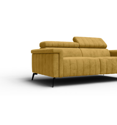 Sofa 3-Sitzer NORDEL, senfgelb