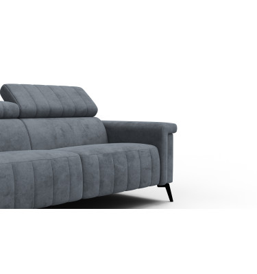 Sofa 3-Sitzer NORDEL, dunkelgrau