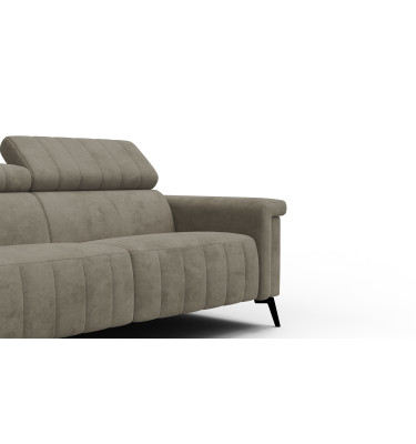 Sofa 3-Sitzer NORDEL, dunkles beige