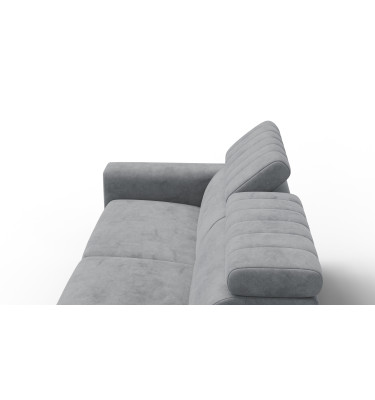 Sofa 3-Sitzer NORDEL, grau