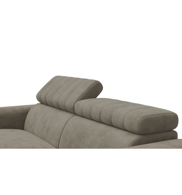 Sofa 3-Sitzer NORDEL, dunkles beige