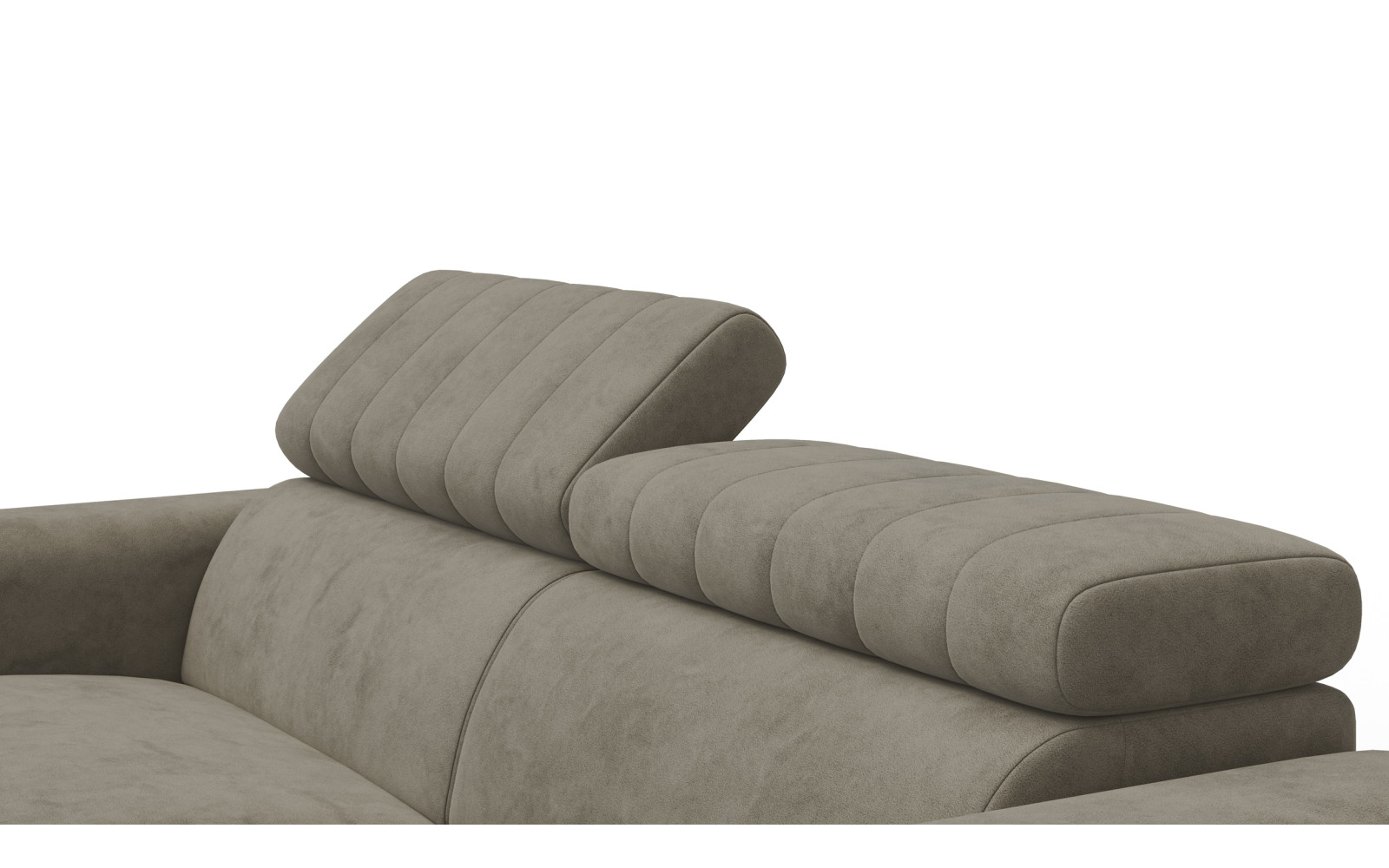 Sofa 3-Sitzer NORDEL, dunkles beige