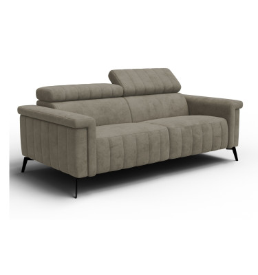 Sofa 3-Sitzer NORDEL, dunkles beige