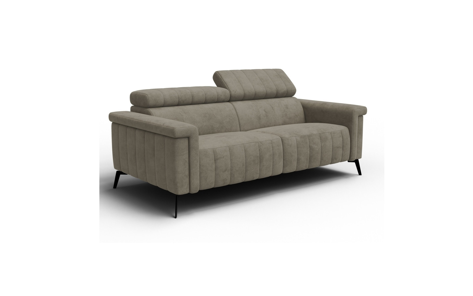Sofa 3-Sitzer NORDEL, dunkles beige