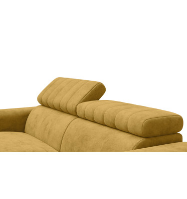 Sofa 3-Sitzer NORDEL, senfgelb