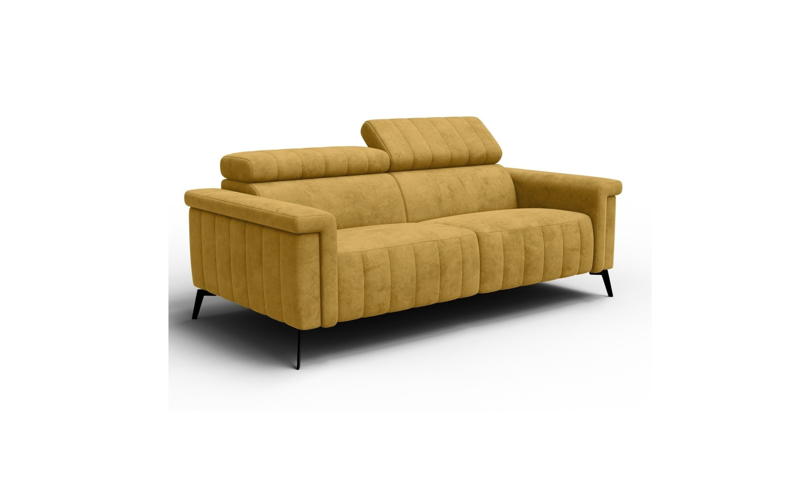Sofa 3-Sitzer NORDEL, senfgelb
