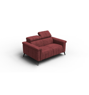 Sofa 2-Sitzer NORDEL, bordeaux