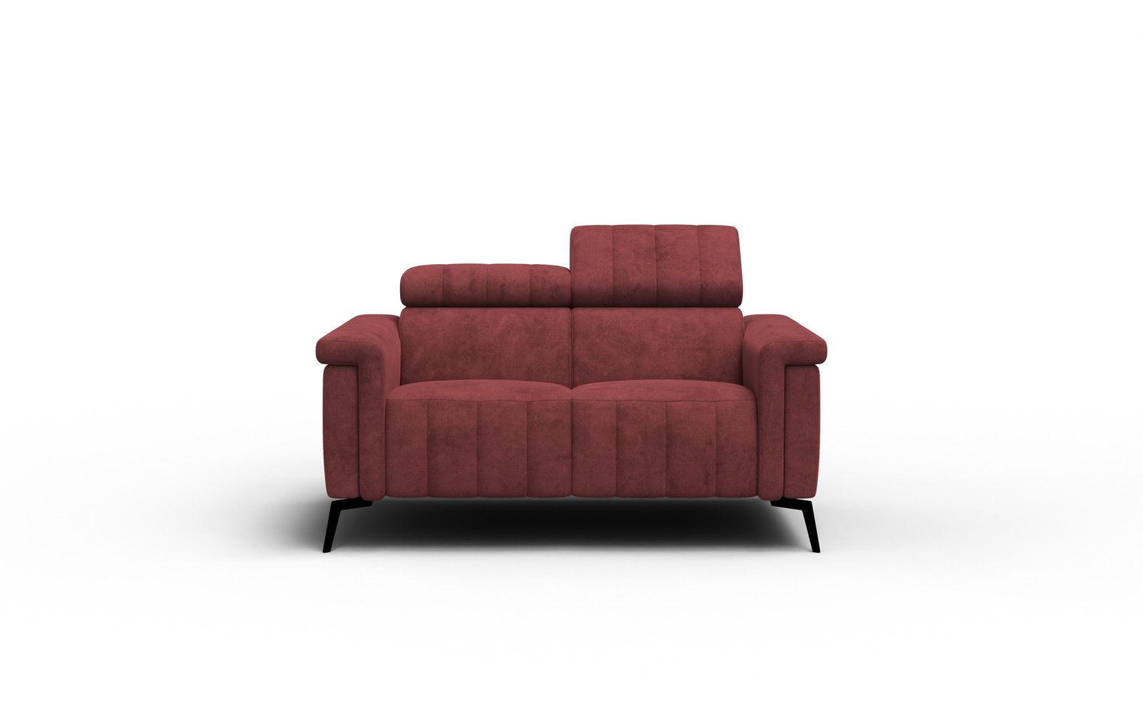 Sofa 2-Sitzer NORDEL, bordeaux