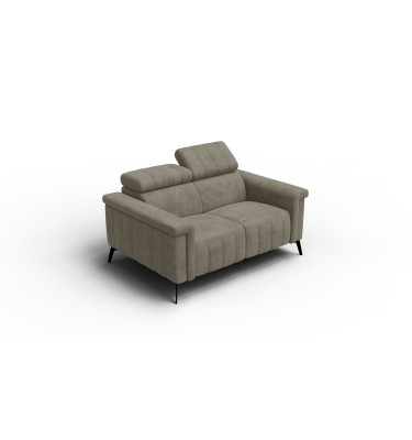 Sofa 2-Sitzer NORDEL, dunkles beige
