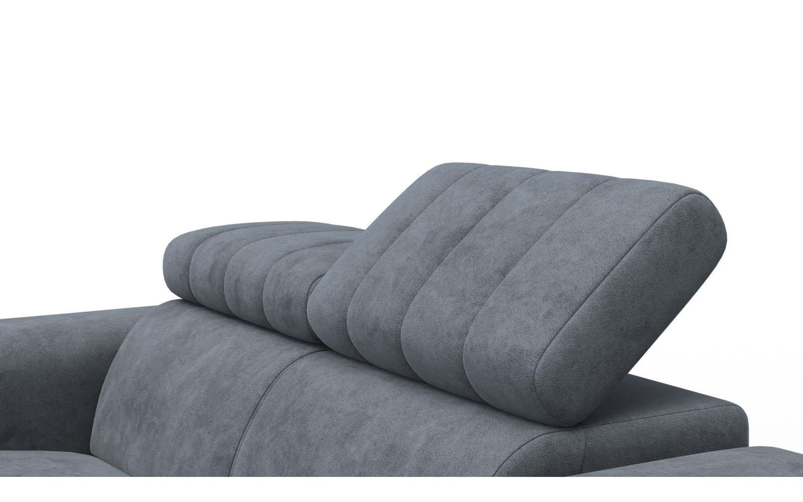 Sofa 2-Sitzer NORDEL, dunkelgrau