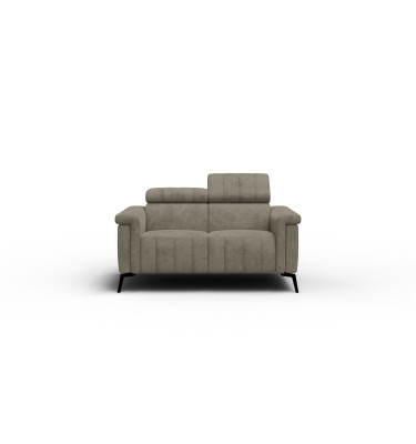 Sofa 2-Sitzer NORDEL, dunkles beige