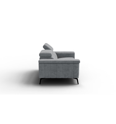 Sofa 2-Sitzer NORDEL, grau