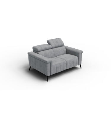Sofa 2-Sitzer NORDEL, grau