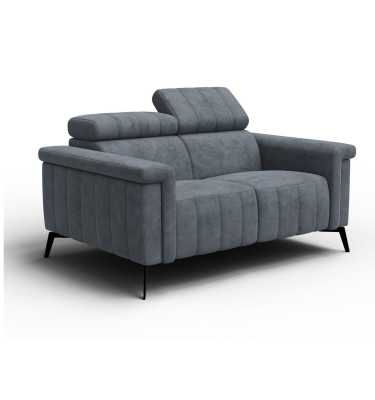 Sofa 2-Sitzer NORDEL, dunkelgrau