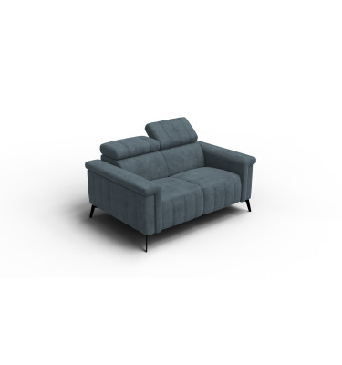 Sofa 2-Sitzer NORDEL, blaugrau