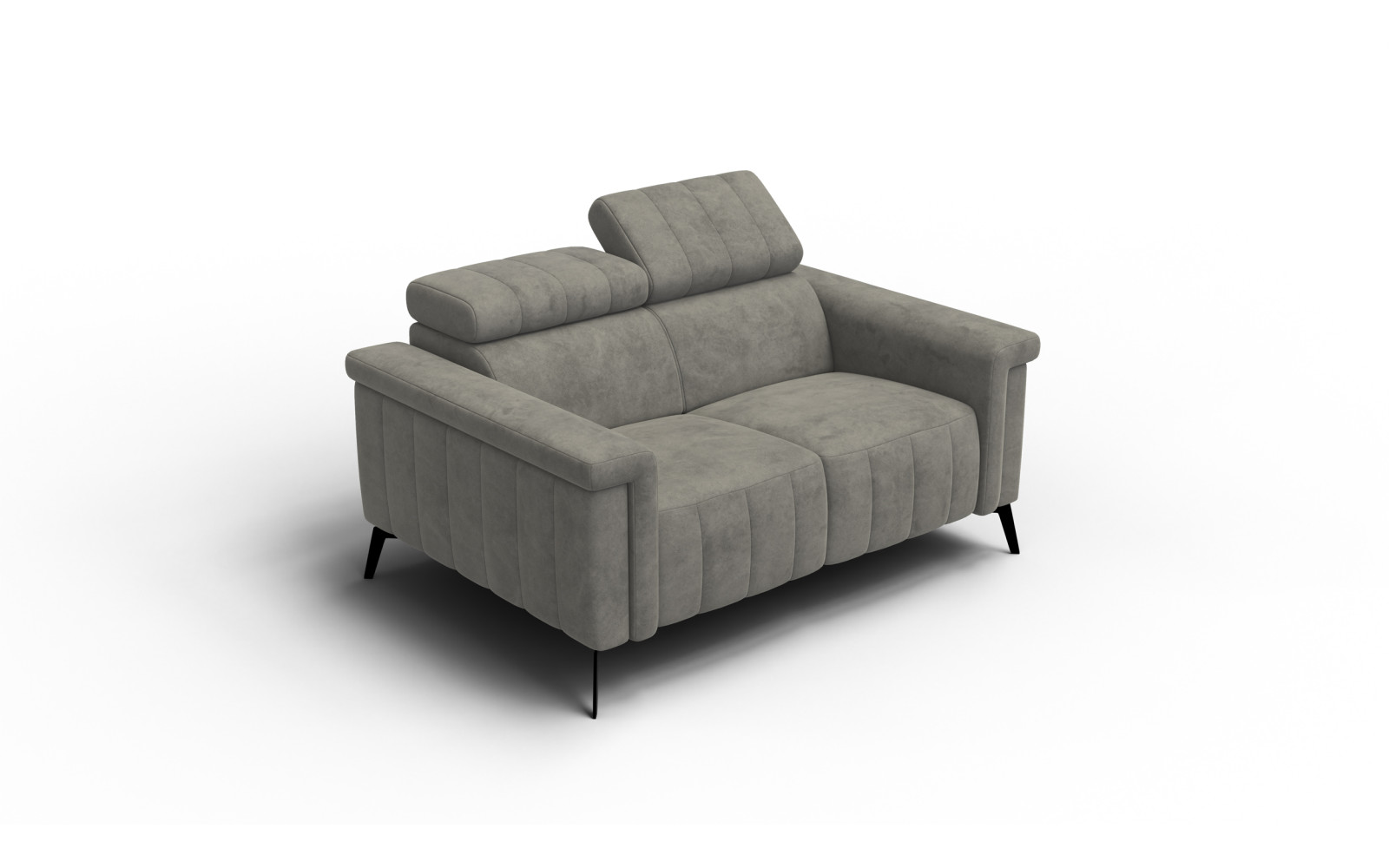 Sofa 2-Sitzer NORDEL, taupe