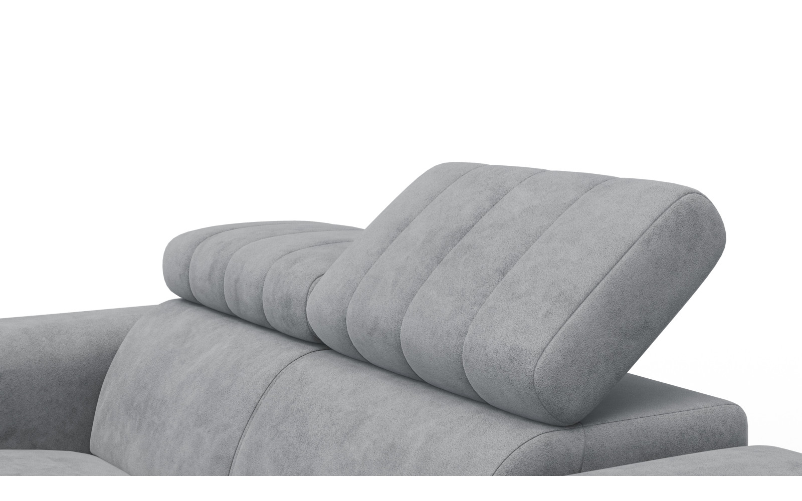 Sofa 2-Sitzer NORDEL, grau