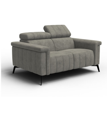 Sofa 2-Sitzer NORDEL, taupe