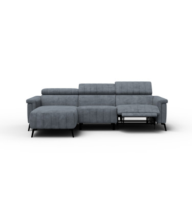 Ecksofa 4-Sitzer NORDEL, dunkelgrau