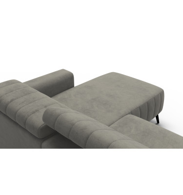 Ecksofa 4-Sitzer NORDEL, taupe