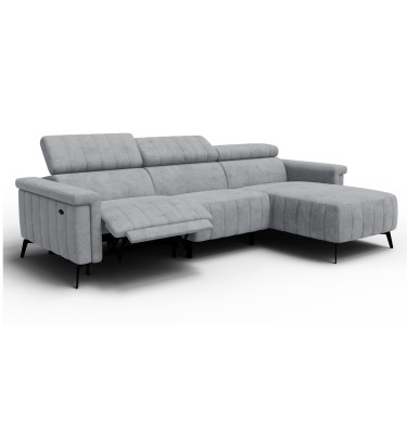 Ecksofa 4-Sitzer NORDEL, grau