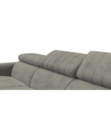 Ecksofa 4-Sitzer NORDEL, taupe