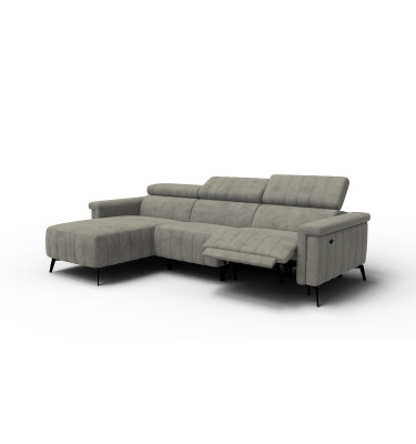 Ecksofa 4-Sitzer NORDEL, taupe