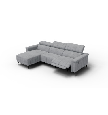 Ecksofa 4-Sitzer NORDEL, grau