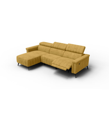 Ecksofa 4-Sitzer NORDEL, senfgelb