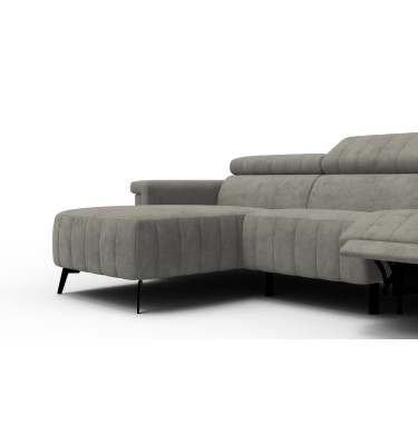 Ecksofa 4-Sitzer NORDEL, taupe