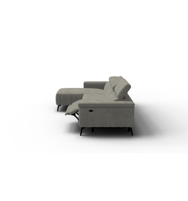 Ecksofa 4-Sitzer NORDEL, taupe