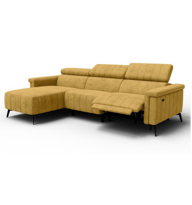 Ecksofa 4-Sitzer NORDEL, senfgelb