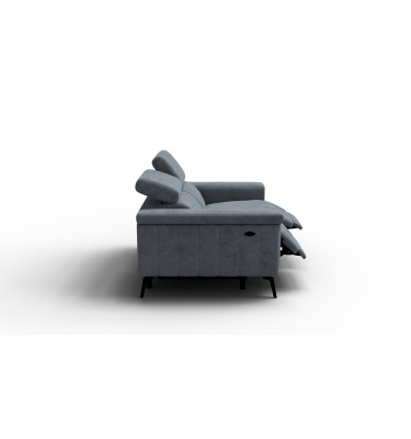 Relaxsofa 2-Sitzer NORDEL, dunkelgrau