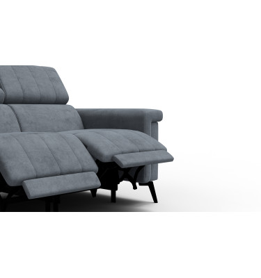 Relaxsofa 2-Sitzer NORDEL, dunkelgrau