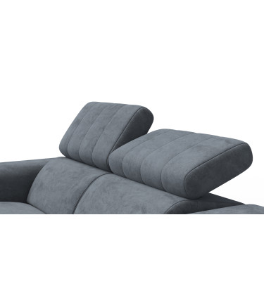 Relaxsofa 2-Sitzer NORDEL, dunkelgrau