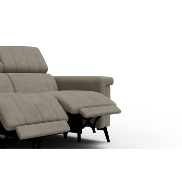 Relaxsofa 2-Sitzer NORDEL, dunkles beige