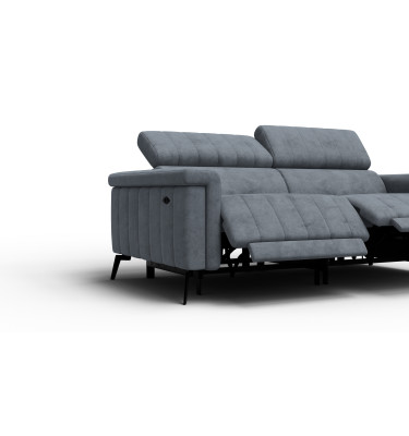 Relaxsofa 3-Sitzer NORDEL, dunkelgrau