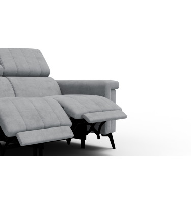 Relaxsofa 2-Sitzer NORDEL, grau