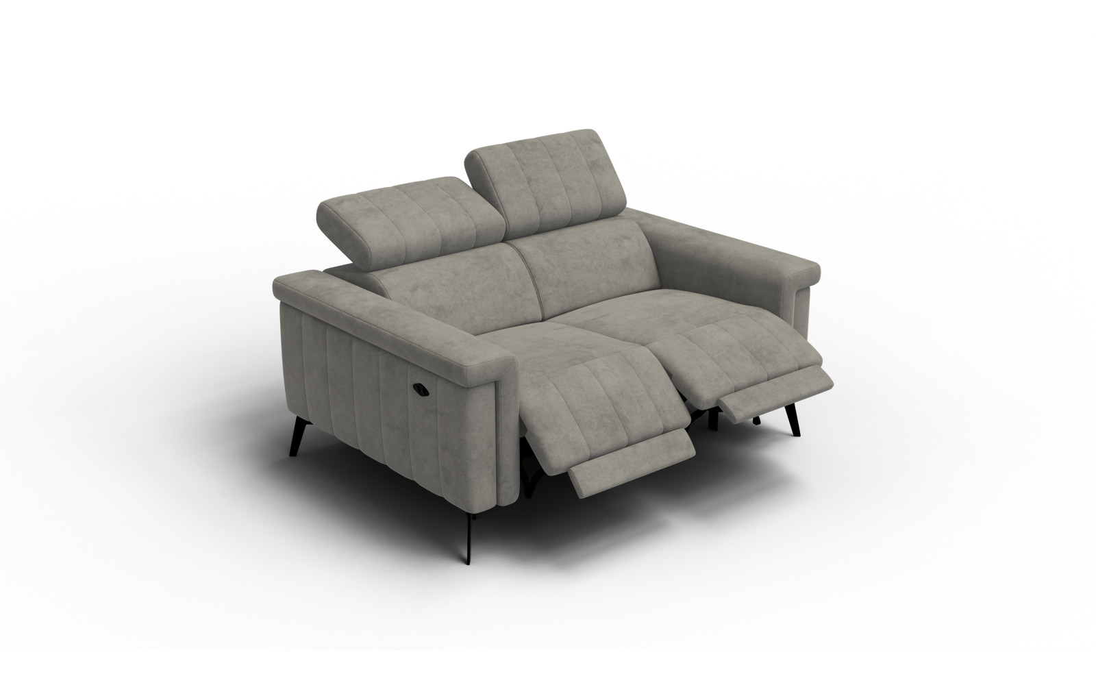 Relaxsofa 2-Sitzer NORDEL, taupe