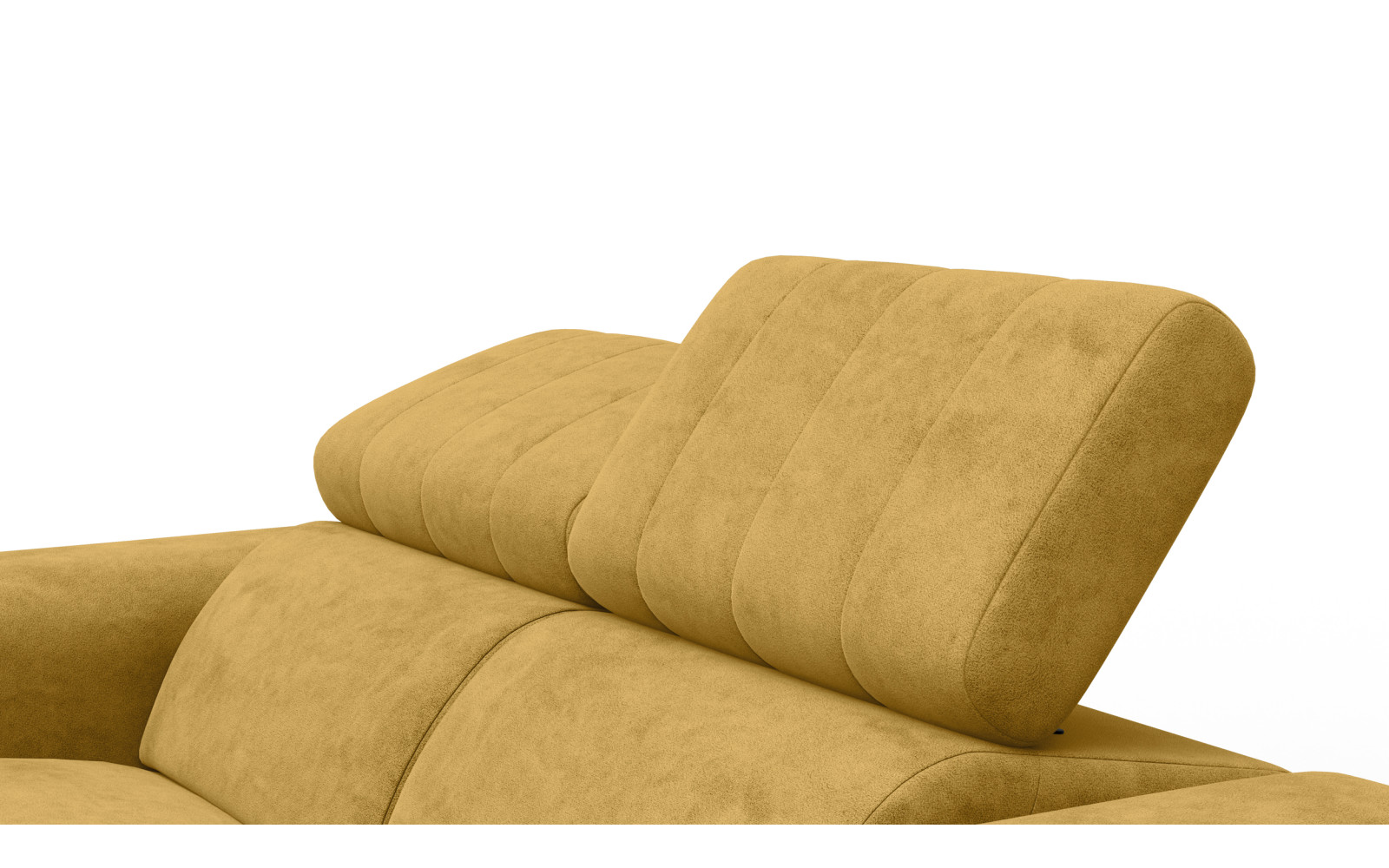 Relaxsofa 2-Sitzer NORDEL, senfgelb