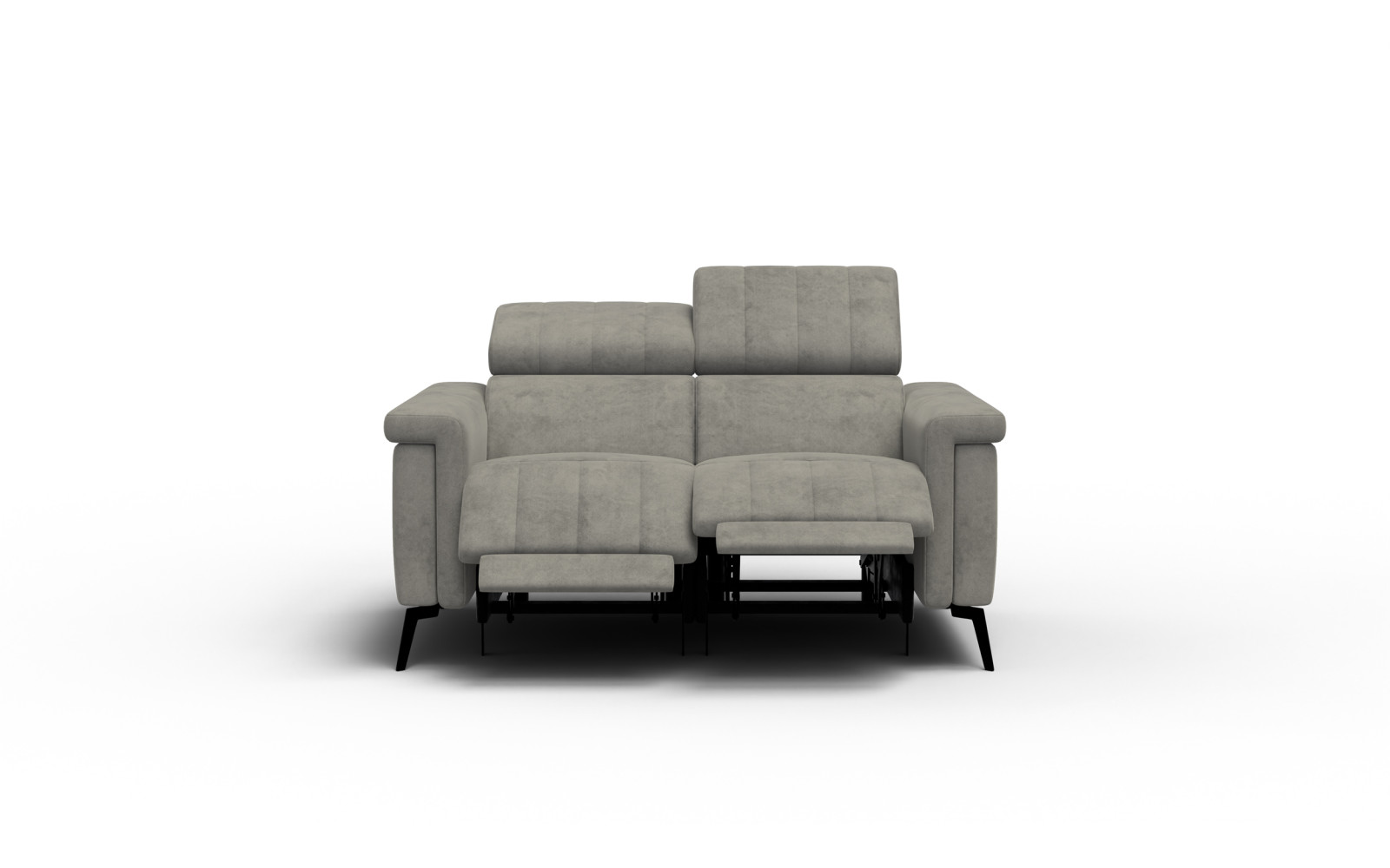 Relaxsofa 2-Sitzer NORDEL, taupe