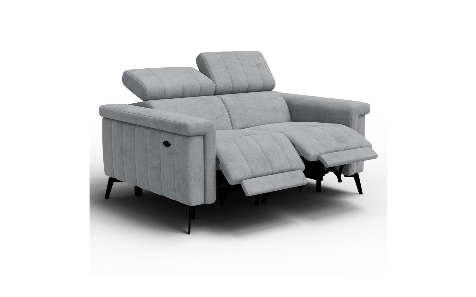 Relaxsofa 2-Sitzer NORDEL, grau