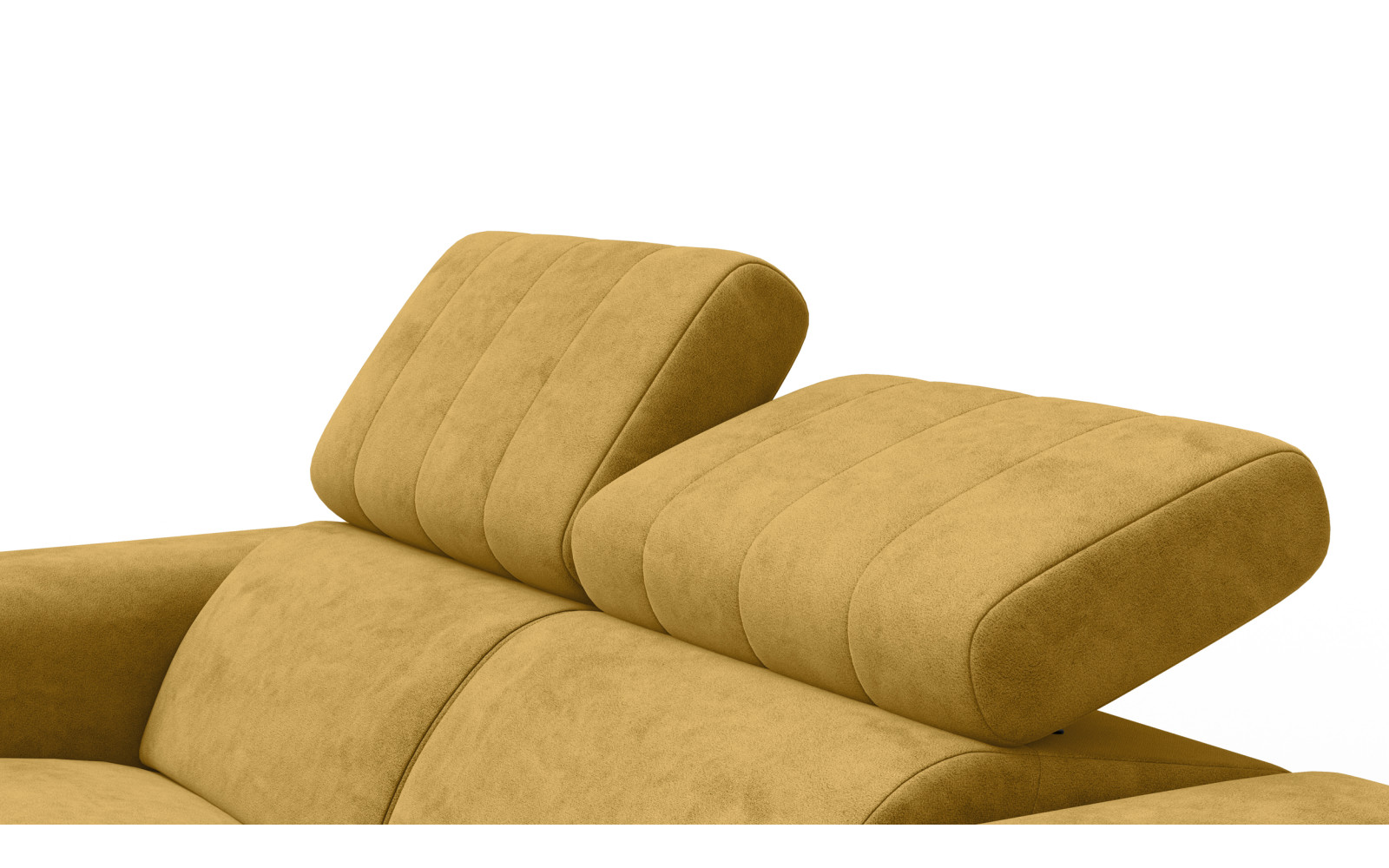 Relaxsofa 2-Sitzer NORDEL, senfgelb