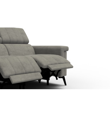 Relaxsofa 2-Sitzer NORDEL, taupe