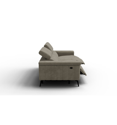 Relaxsofa 3-Sitzer NORDEL, dunkles beige