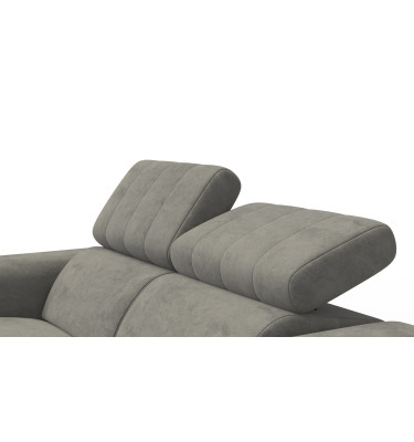 Relaxsofa 2-Sitzer NORDEL, taupe